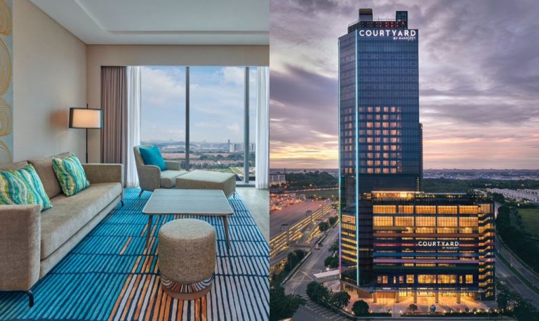 Courtyard by Marriot Hotel, Menyediakan Tempat Penginapan Berkonsepkan Moden Kontemporari Yang Begitu Elegan!
