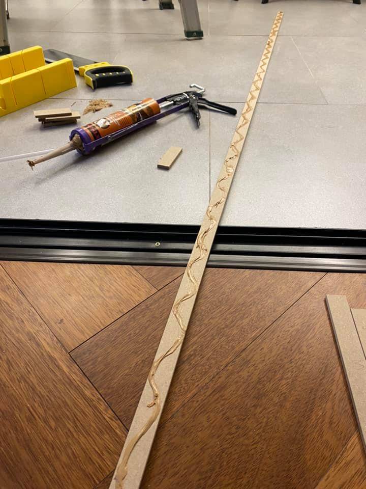 DIY Dekor Partition Lawa Guna ‘MDF Strip’, Sorok Ruang Bawah Tangga!