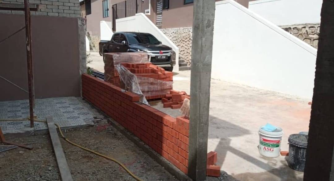 Tip Asas Ikat BATA MERAH Biasa, Barulah Hasilnya Tembok Cantik & Kemas!