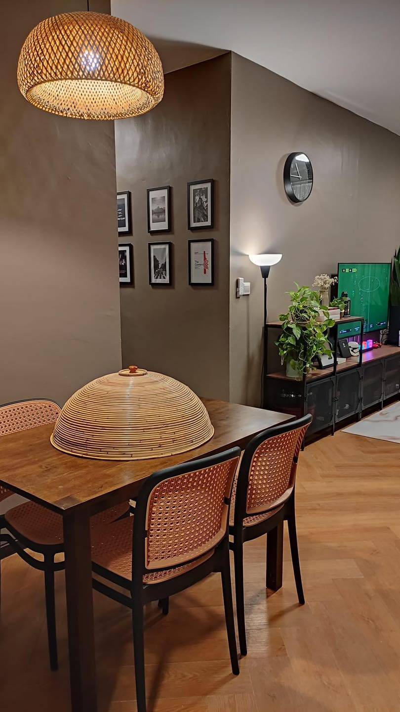 Transformasi Rumah Flat 650 Kaki Persegi, Dekorasi Simple Tampak Elegan & ‘Cozy’!