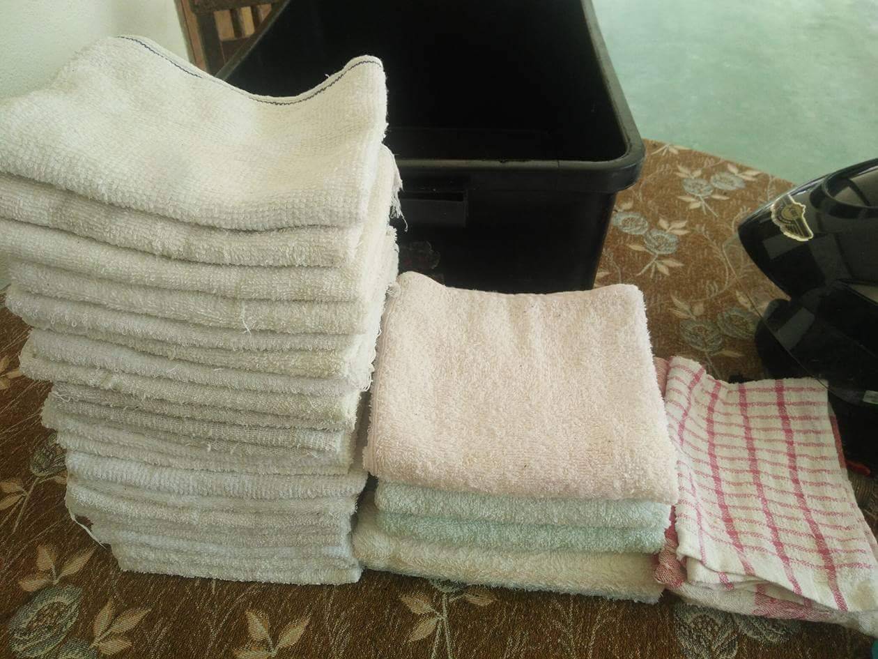 CARA Basuh Kain Buruk, Kain Lap KOTOR Kembali Bersih & Wangi Macam Baru!