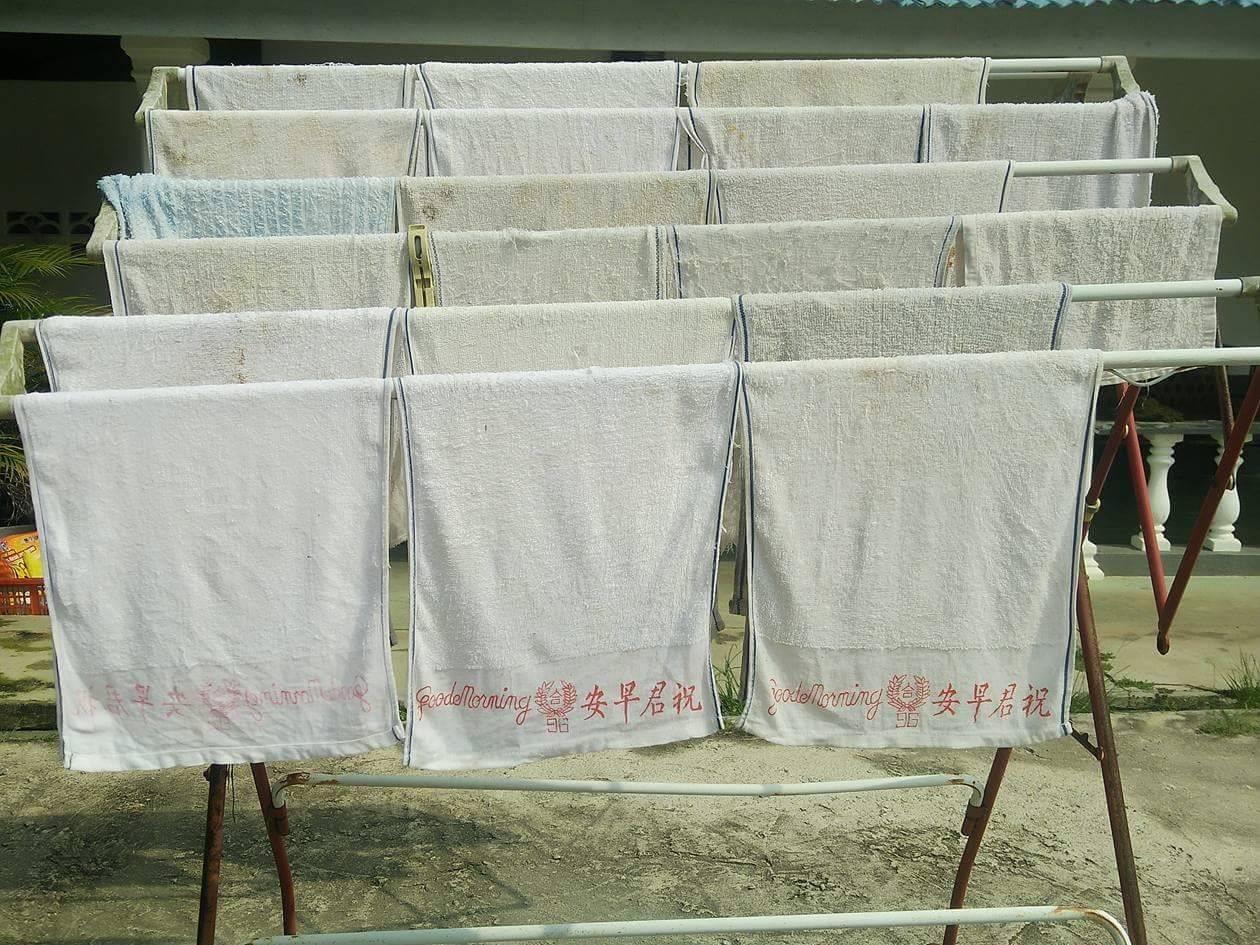 CARA Basuh Kain Buruk, Kain Lap KOTOR Kembali Bersih & Wangi Macam Baru!