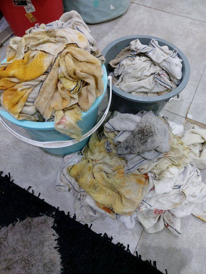 CARA Basuh Kain Buruk, Kain Lap KOTOR Kembali Bersih & Wangi Macam Baru!