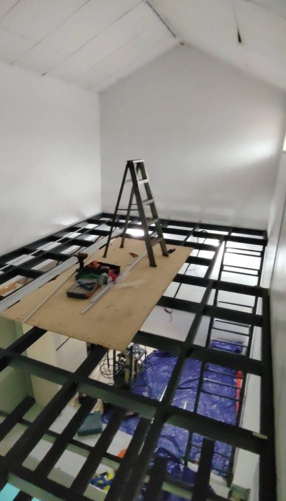 Bina Loteng Rumah Ukuran 21ft x 11ft, Cantik & Kemas Hasilnya Kos RM13,000 12 Bina Loteng Rumah Ukuran 21ft x 11ft, Cantik & Kemas Hasilnya Kos RM13,000