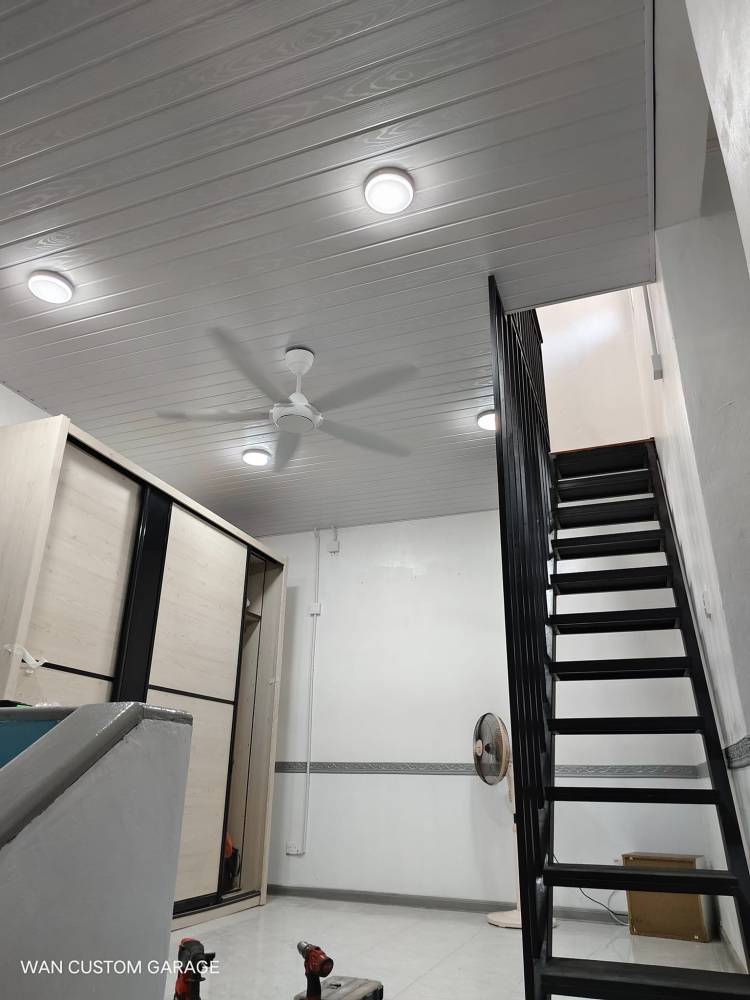 Bina Loteng Rumah Ukuran 21ft x 11ft, Cantik & Kemas Hasilnya Kos RM13,000 13 Bina Loteng Rumah Ukuran 21ft x 11ft, Cantik & Kemas Hasilnya Kos RM13,000