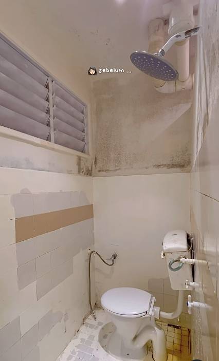 Bilik Air Baru SYAMIMIA Siap Ubahsuai, Dekorasi Cantik Macam Hotel!