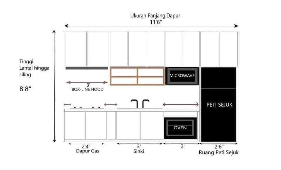 Jual Rumah Teres Pemilik Beli Flat Keluasan 753kps, Makeover Cantik & Selesa!