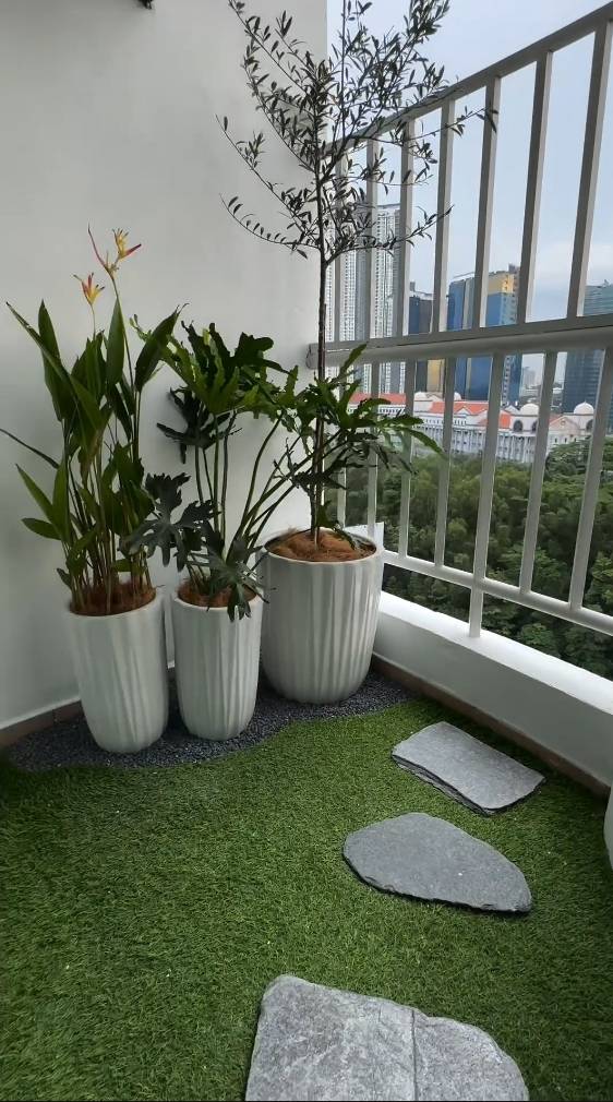 #GardenInTheCity Makeover Balkoni Kecil, Laman Cantik Pelakon Catriona Ross