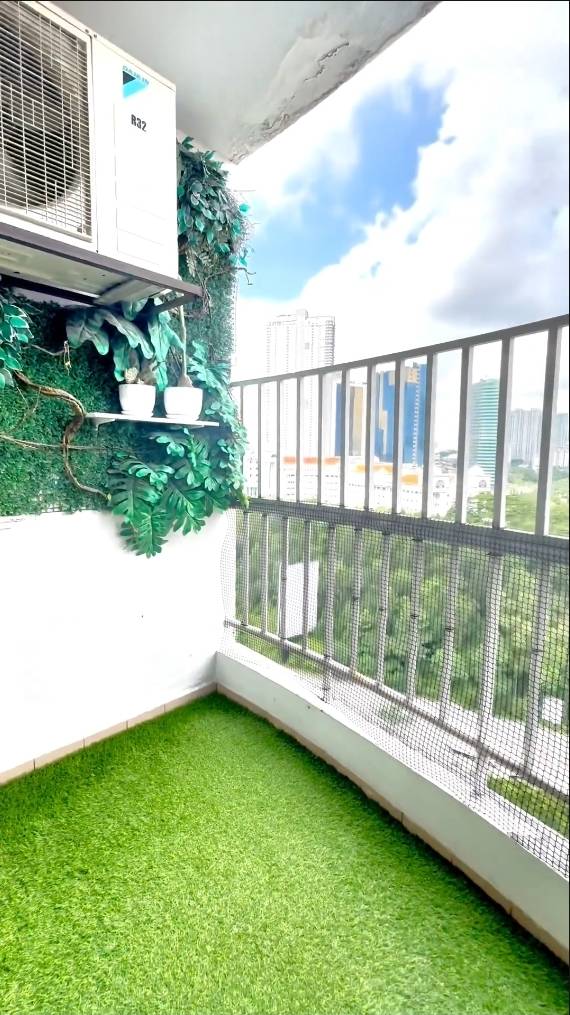 #GardenInTheCity Makeover Balkoni Kecil, Laman Cantik Pelakon Catriona Ross