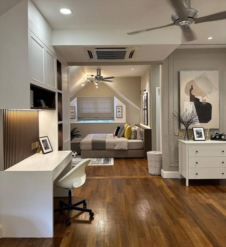 Nampak Luas & Lapang, Cantik Makeover Dekorasi Bilik Tidur Afwa Sentuhan Modern English