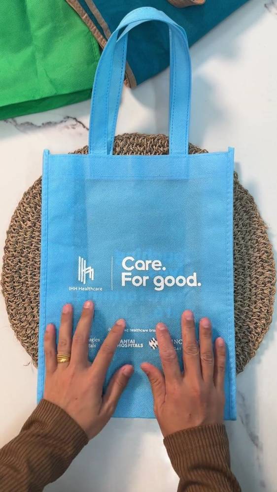 Cara Mudah Lipat ‘Non Woven Bag’, Elok Kemas Jimat Ruang!