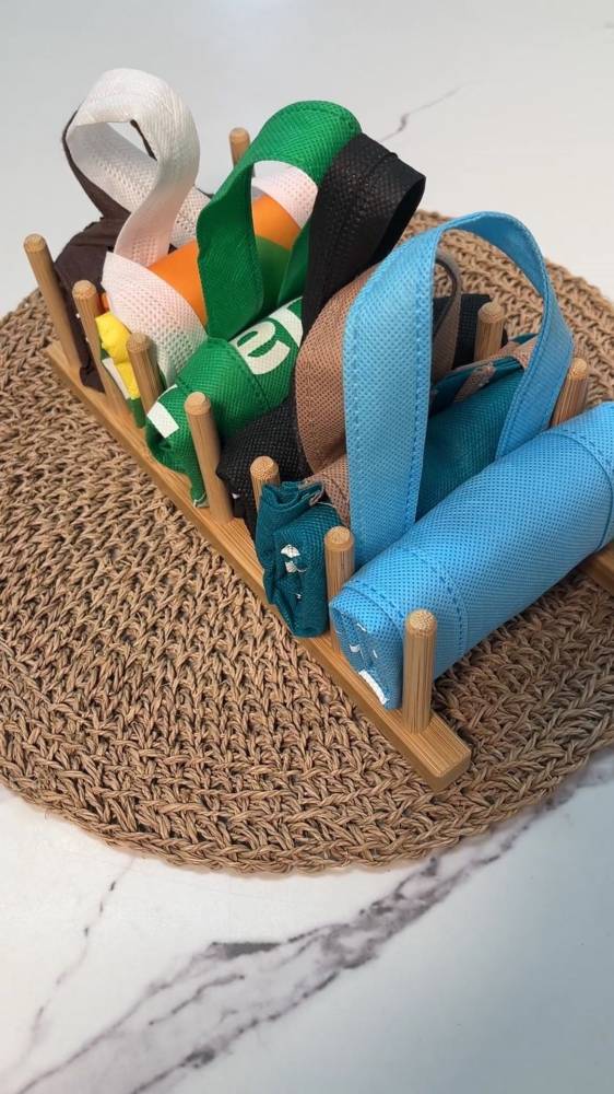 Cara Mudah Lipat ‘Non Woven Bag’, Elok Kemas Jimat Ruang!