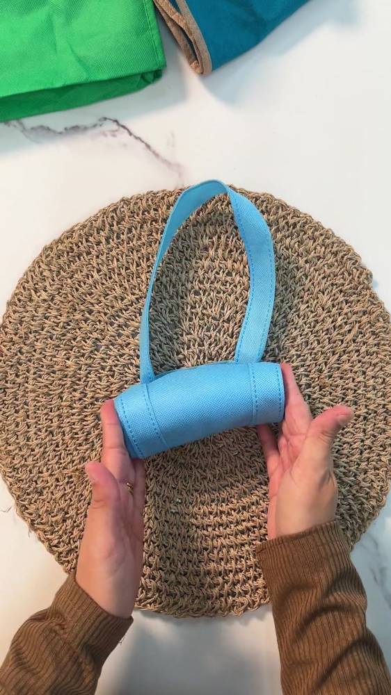 Cara Mudah Lipat ‘Non Woven Bag’, Elok Kemas Jimat Ruang!