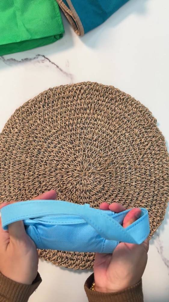 Cara Mudah Lipat ‘Non Woven Bag’, Elok Kemas Jimat Ruang!