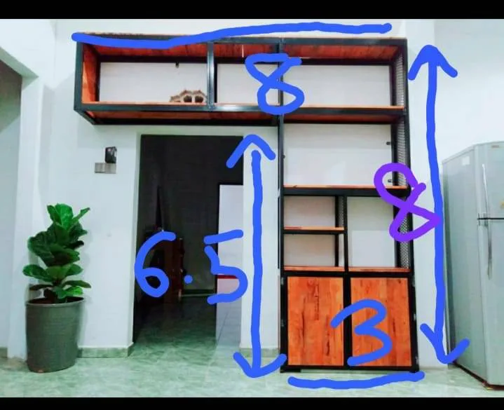 Idea DIY Rak Khas Bekas Tupperware Isteri, Cantik Guna Kombinasi Besi & Kayu