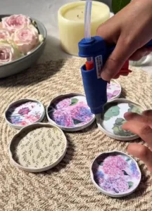 DIY Mudah Dekor Magnet Hiasan & Penyangkut Kunci Guna Tin Penutup Botol