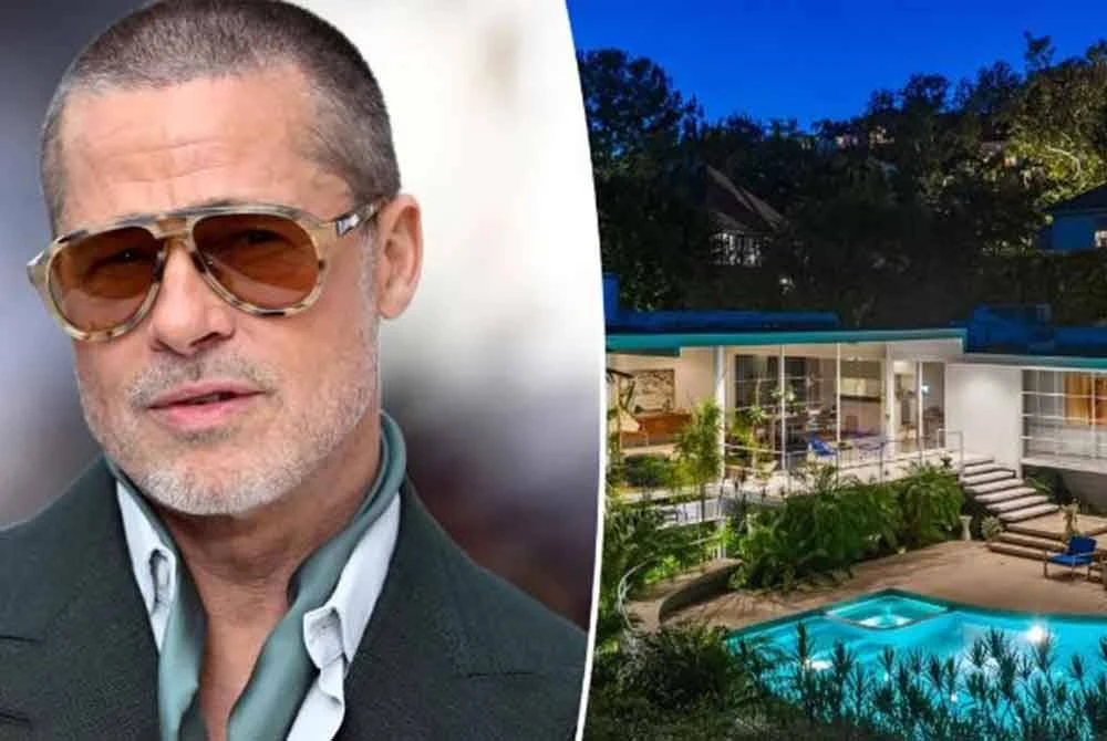 Kediaman Mewah Brad Pitt Dipecah Masuk, Perompak Bawa Lari Barangan Berharga