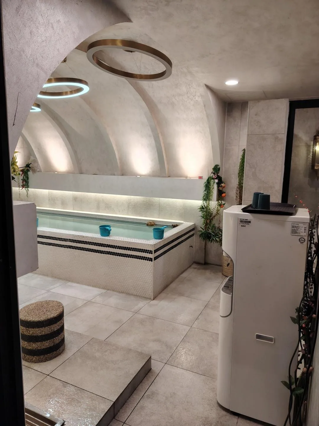 Cantiknya Tempat Wuduk & Tandas Masjid Jamek Bagan Jermal, Macam Dalam Hotel