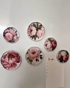 DIY Mudah Dekor Magnet Hiasan & Penyangkut Kunci Guna Tin Penutup Botol