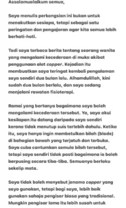 Bahaya Chopper Makan Tuan, Nak Betulkan Bilah Tercabut Wanita Putus 2 Urat Jari