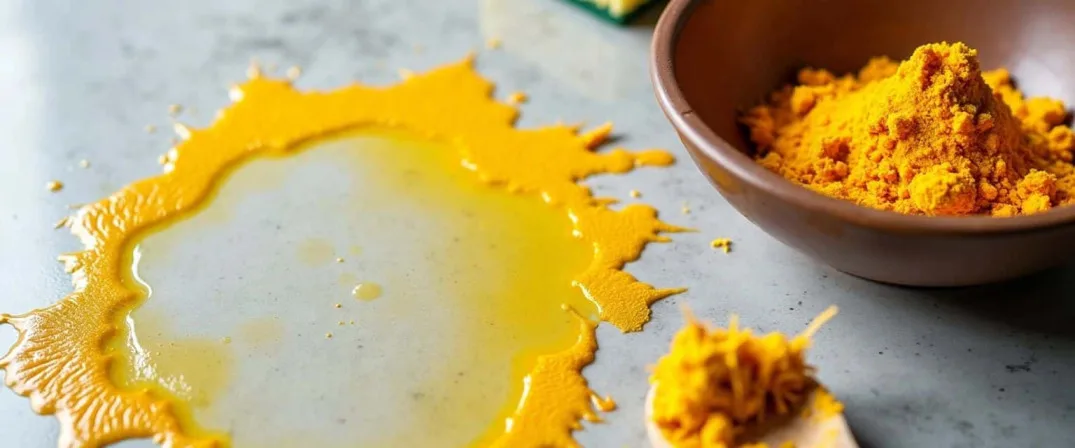 Kesan Kunyit Degil Pada Tabletop? Ini Cara Hilangkan Tanpa Rosakkan Permukaan
