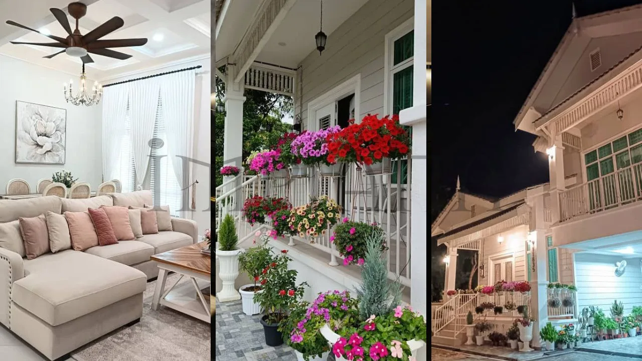 Dari Minat Jadi Realiti , Noraida Kongsi Perjalanan Hias Rumah Idaman Gaya Modern English Cottage
