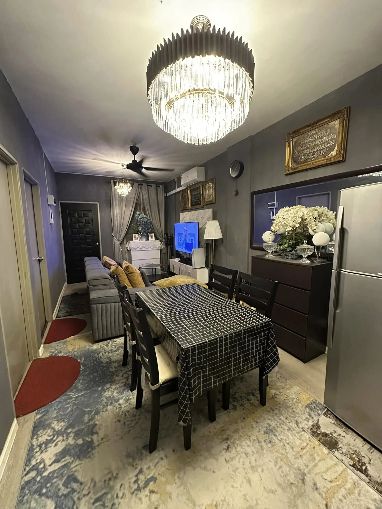 Rumah Bujang Flat Kos Rendah, Bermula Unit Kosong Lantai Simen Kini Nampak Eksklusif