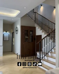 Kediaman Berkonsep Classic Modern Contemporary Dengan Sentuhan Custom Built-in Premium