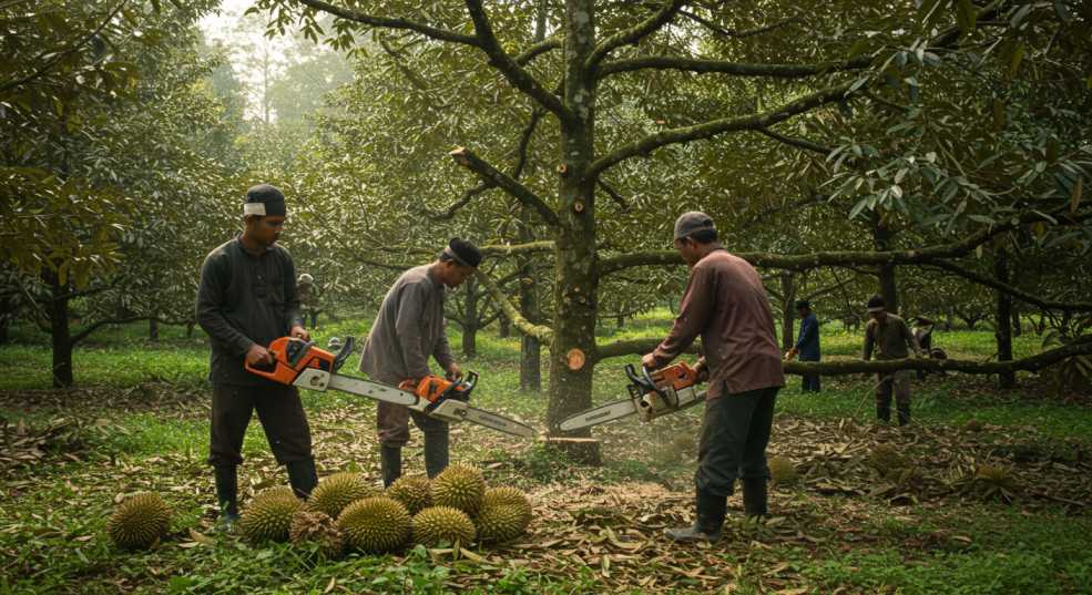 Lebih 3,000 Pokok Durian Musang King, IOI, D24 Ditebang, Hutan Simpan Di Ceroboh