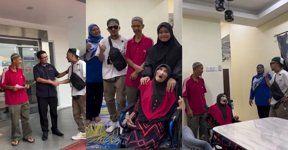 Caprice Hadiahkan Rumah Sewa, Buka Akaun Bank Untuk Pasangan Warga Emas Uzur