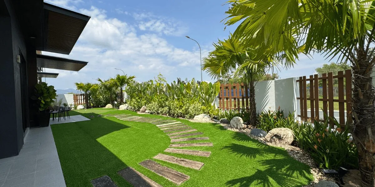 LAMAN Indah Konsep Tropical Garden Retreat, Jadi ‘Spot Healing’ Suami Isteri!