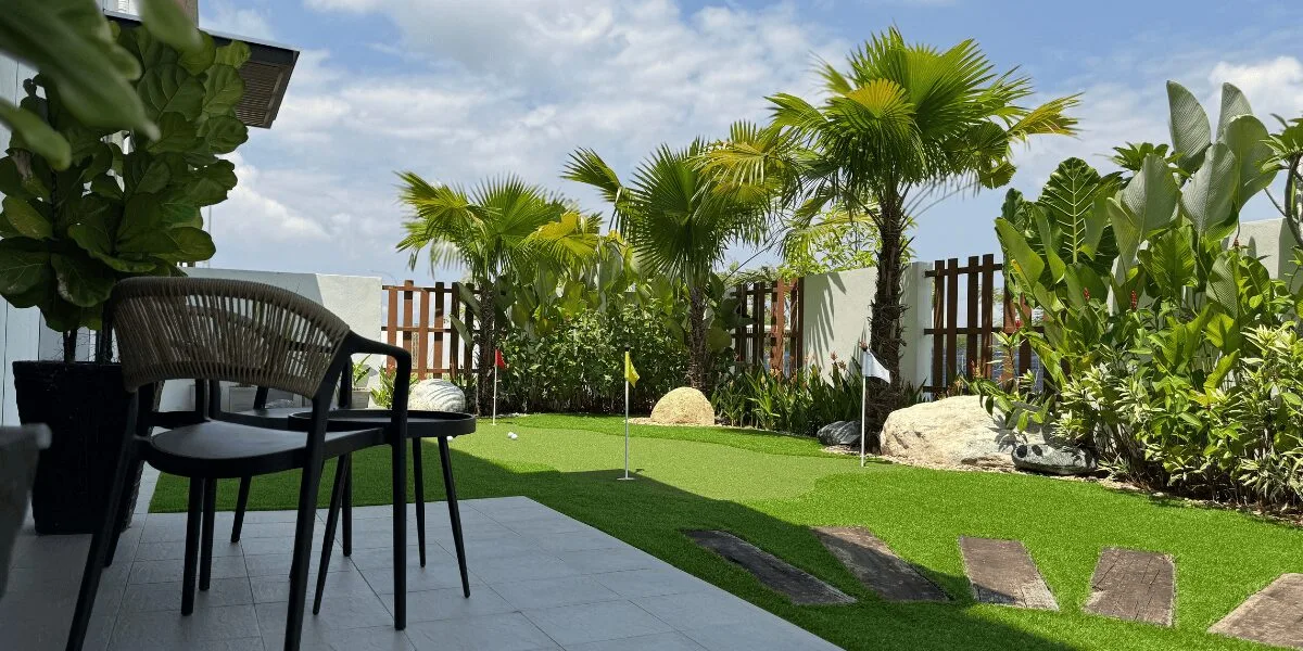 LAMAN Indah Konsep Tropical Garden Retreat, Jadi ‘Spot Healing’ Suami Isteri!