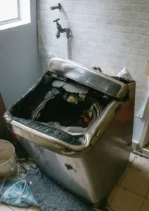 Bahaya Mesin Basuh Terbakar & Lima Langkah Elak Tragedi