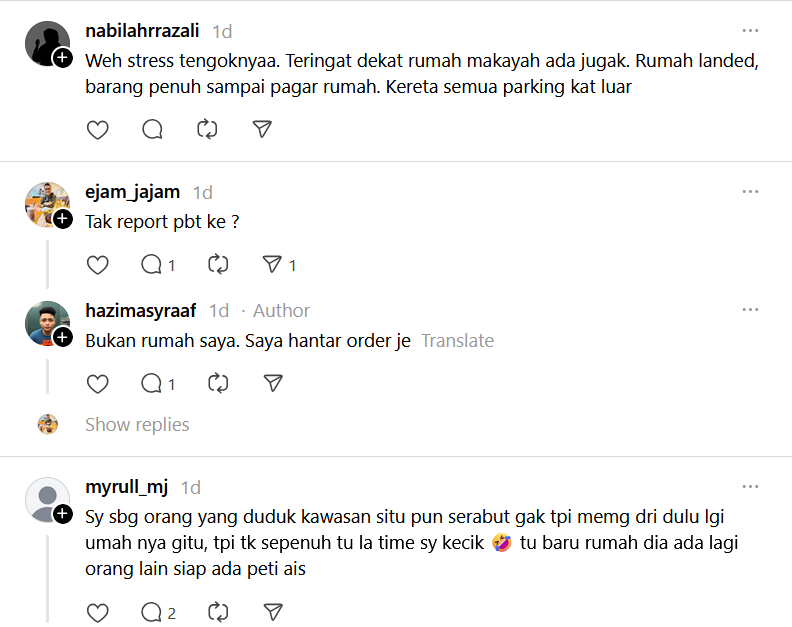 Penghuni Flat ‘Hoarder’ Letak Barang-barang Sepanjang Koridor Sampai Ke Tangga