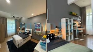 Rumah Teres 12 Tahun Diubah Jadi “Tropical Modern Contemporary” Yang Memukau