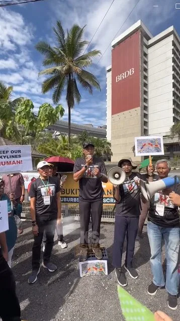 KJ Suarakan Protes Penduduk, Bantah Cadangan Pembinaan 2 Blok Bangunan 60 Tingkat Di Bukit Damansara