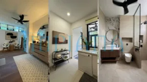 Rumah Teres 12 Tahun Diubah Jadi “Tropical Modern Contemporary” Yang Memukau