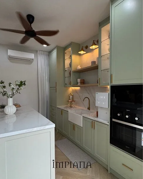 Estetika ‘Coffered Ceiling’ Serlah Dekorasi Teres 2,350kps Konsep Modern Farmhouse!