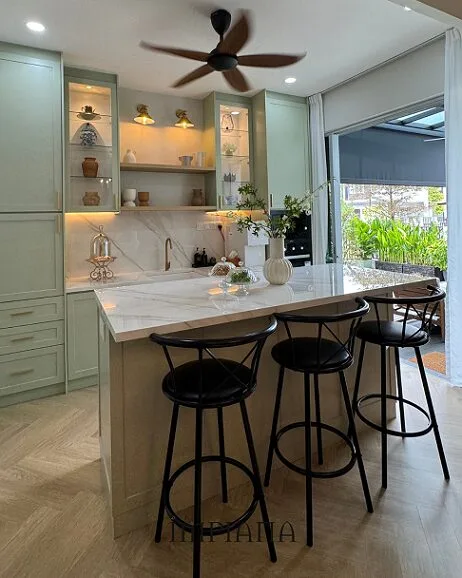 Estetika ‘Coffered Ceiling’ Serlah Dekorasi Teres 2,350kps Konsep Modern Farmhouse!