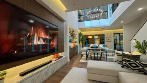 Rumah Teres 12 Tahun Diubah Jadi “Tropical Modern Contemporary” Yang Memukau