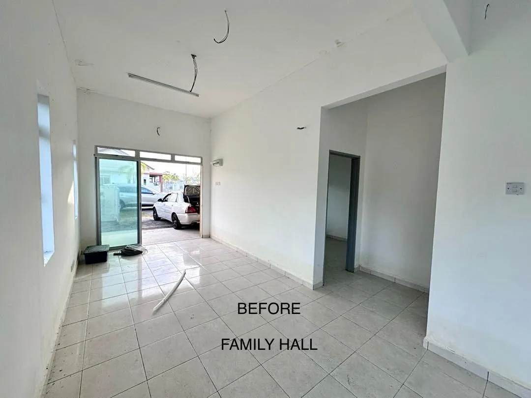 Transformasi Family Hall Kedua Rumah Teres Setingkat: Inspirasi Ruang Santai Anak-Anak Moden & Bergaya