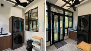 Rumah Teres 12 Tahun Diubah Jadi “Tropical Modern Contemporary” Yang Memukau