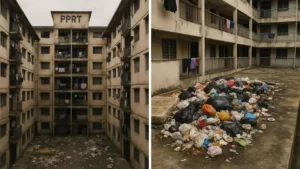 Kondisi Menyedihkan Di Flat Kos Rendah, Bila Bumbung Koridor Jadi Tapak Longgokan Sampah 41 Kondisi Menyedihkan Di Flat Kos Rendah, Bila Bumbung Koridor Jadi Tapak Longgokan Sampah