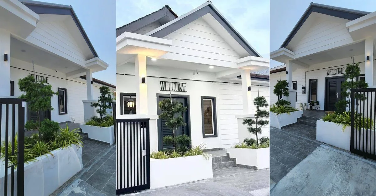 Rumah Putih Gaya ‘English Modern’ Di Klang Jadi Lambang Kasih Abadi Arwah Abang