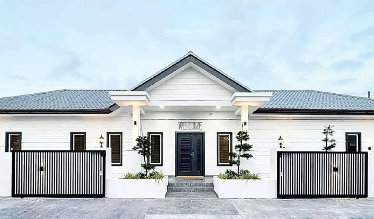 Rumah Putih Gaya ‘English Modern’ Di Klang Jadi Lambang Kasih Abadi Arwah Abang