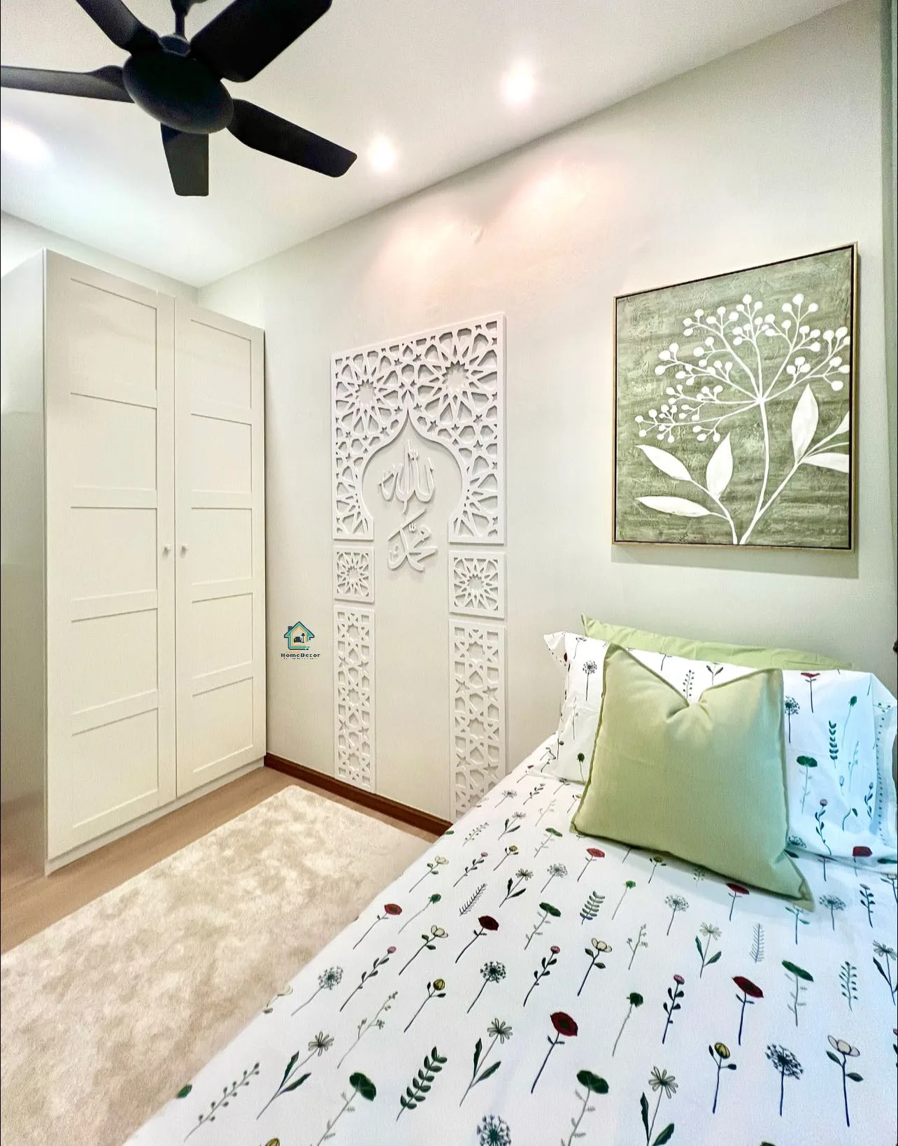 Sentuhan Sage Green Yang Menenangkan Di Bilik Tetamu 12 Sentuhan Sage Green Yang Menenangkan Di Bilik Tetamu