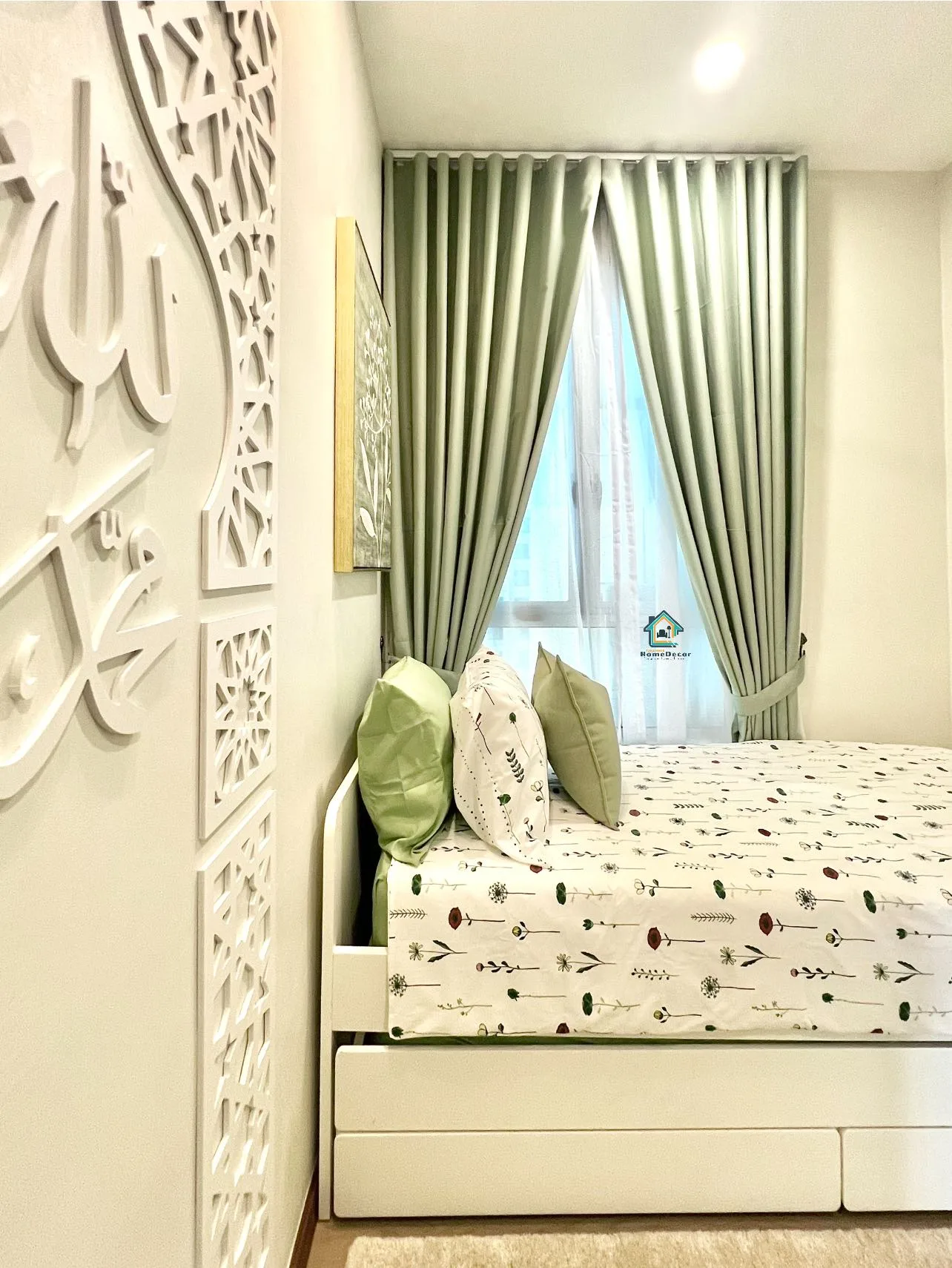 Sentuhan Sage Green Yang Menenangkan Di Bilik Tetamu 14 Sentuhan Sage Green Yang Menenangkan Di Bilik Tetamu