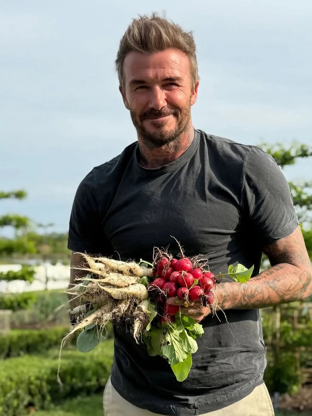 Aktif Berkebun & Berladang, David Beckham Bangga Aktiviti Buahkan Hasil