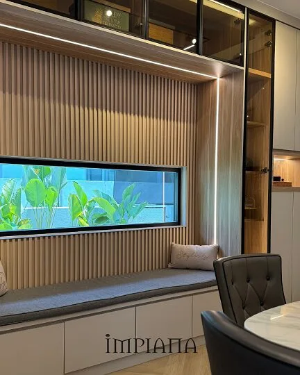 Refleksi Siling Tinggi 20 Kaki, Teres Konsep Moden Kontemporari Tampak Luas & Lapang!