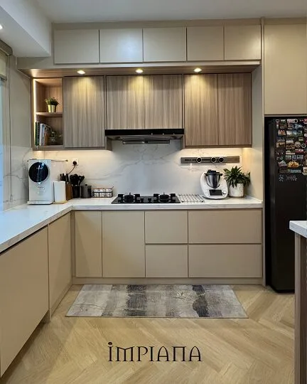 Refleksi Siling Tinggi 20 Kaki, Teres Konsep Moden Kontemporari Tampak Luas & Lapang!